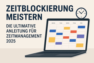 Zeitblockierung meistern: Die ultimative Anleitung für Zeitmanagement 2025